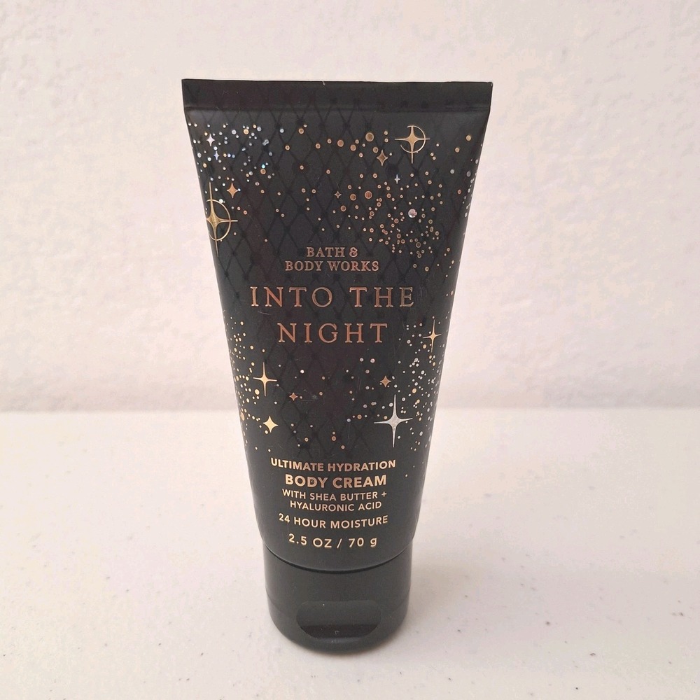 RARE Bath & Body‎ Works INTO THE NIGHT Travel Size BODY CREAM 2.5 oz NEW